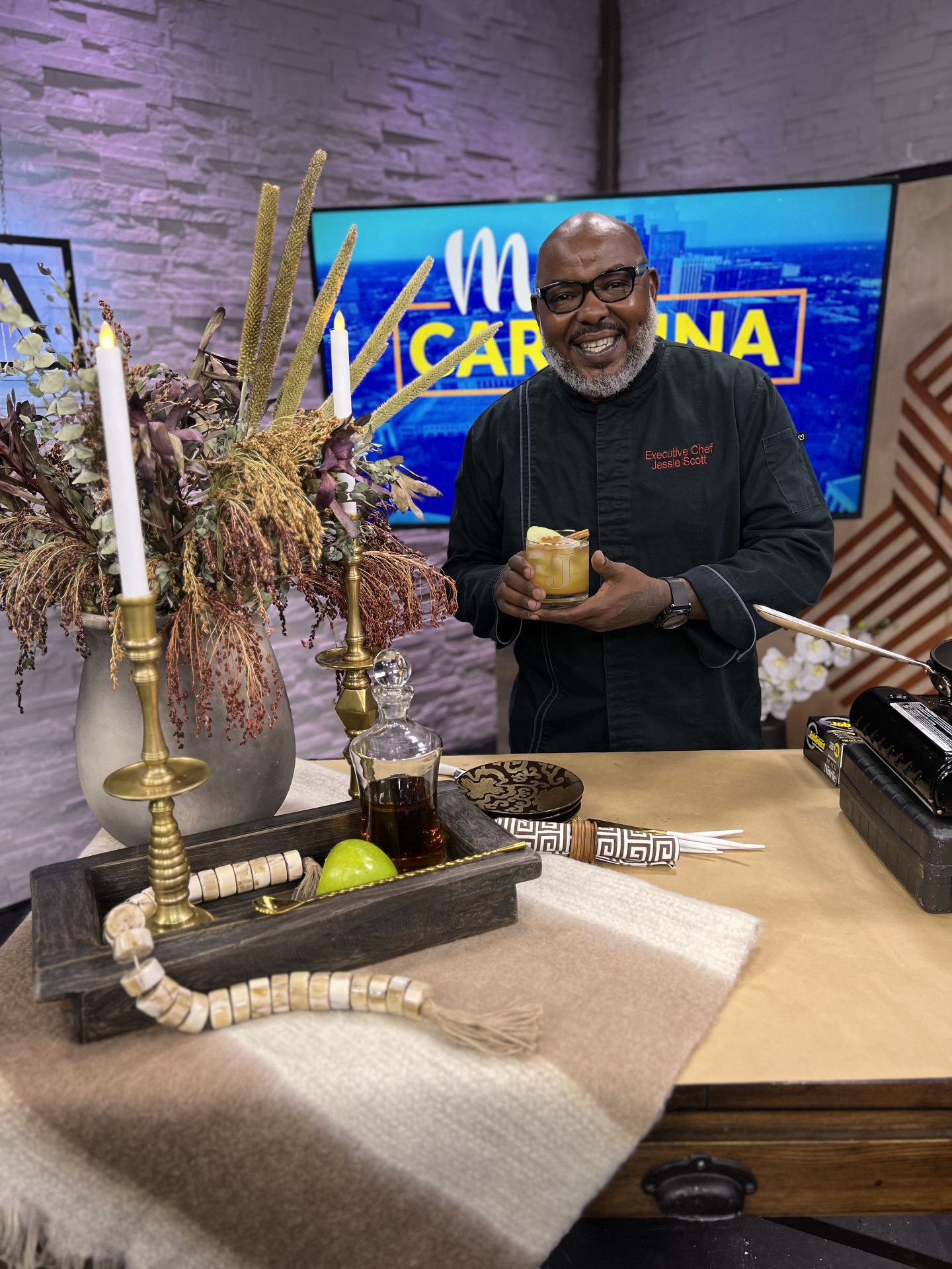 Chef Jessie featured on My Carolina TV segment